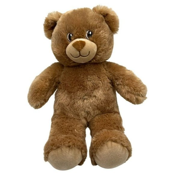 Build a Bear Lil Brownie Teddy Bear Cub 15" Plush Stuffed Animal Tan Brown 2018 - Picture 1 of 4